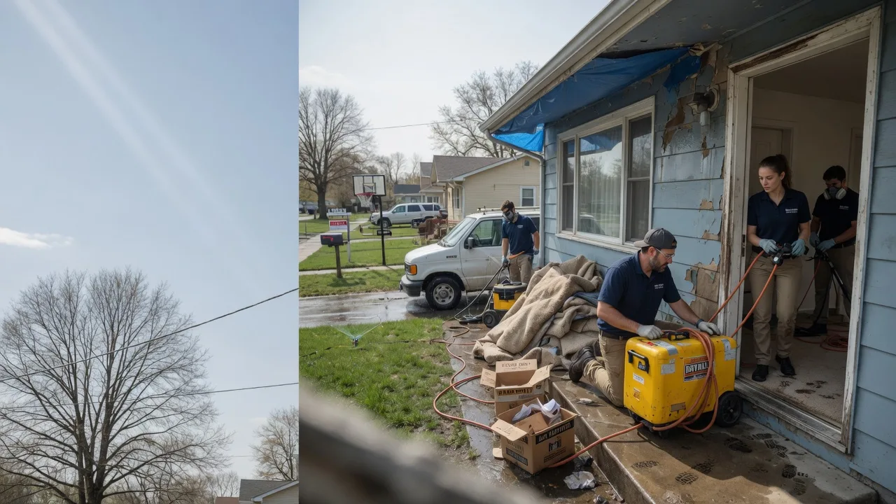 Basement Flood Cleanup in Riddle, OR near me